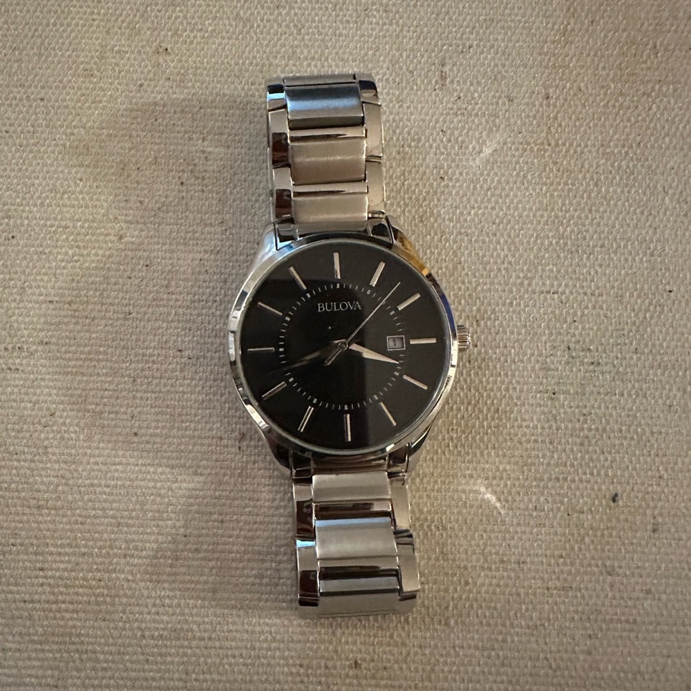 Bulova Stainless Steel Watch